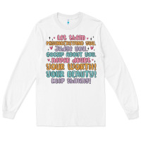White let them Long Sleeve Tee - MaliasSmallBusiness