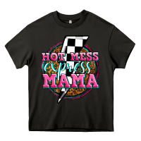 Asphalt hot mess express mama Heavy Core Tee - Zillion Design Studio