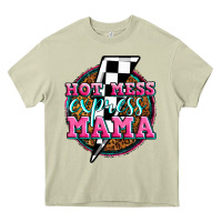 Mossy hot mess express mama Heavy Core Tee - Zillion Design Studio