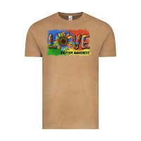 Vintage Camel sunflower love autism awareness Vintage Tee - BarkalooDesign