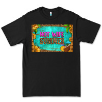 Black hot wife summer skinny metal can holder Premium Tee - HRA Design Shop