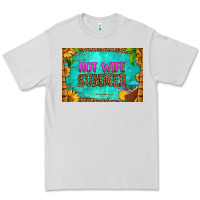 Dove Grey hot wife summer skinny metal can holder Premium Tee - HRA Design Shop