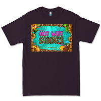 Plum hot wife summer skinny metal can holder Premium Tee - HRA Design Shop