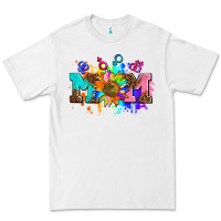 White pride lesbian gay mom sunflower Premium Tee - AdoDesignShop