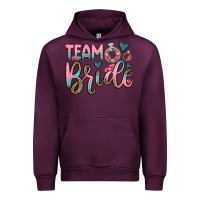 Mauve Wine team bride Urban Hoodie - OliviaCreatesArt