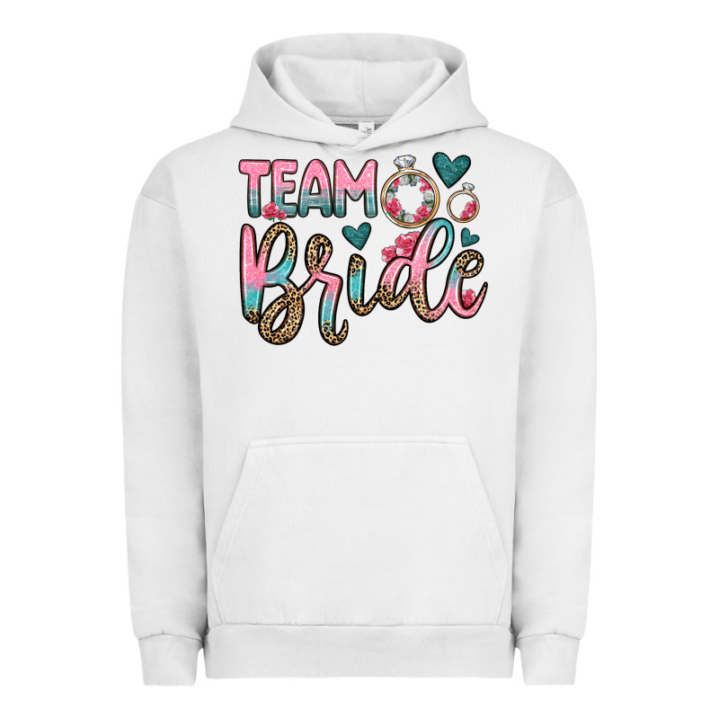 Team Bride Urban Hoodie by OliviaCreatesArt | Teevron