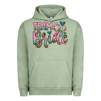 Pigment Oil Green team bride Urban Hoodie - OliviaCreatesArt