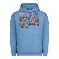 Pigment Pebble Blue team bride Urban Hoodie - OliviaCreatesArt