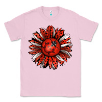 Bubblegum Pink Ladybug Sunflower Classic Tee - Jasminsmagicworld