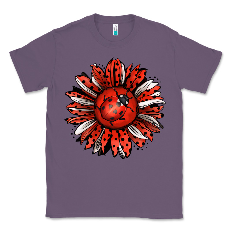 Ladybug Sunflower Classic Tee by Jasminsmagicworld | Teevron