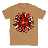 Toasted Coconut Ladybug Sunflower Classic Tee - Jasminsmagicworld