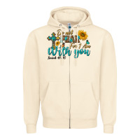 Do Not Fear For I Am With You Zipper Hoodie | Teevron