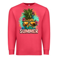 Cardinal Hello summer pineapple Premium Sweatshirt - NancyCooperArtShop