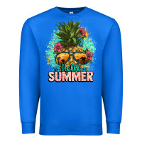 True Royal Hello summer pineapple Premium Sweatshirt - NancyCooperArtShop