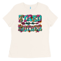 Bone tired as a mother Ladies Tee - Zillion Design Studio