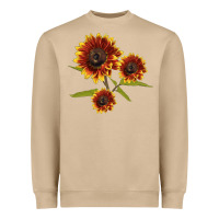 Mushroom ring o fine sunflower Heavyweight Sweatshirt - LillyAllenDesigns