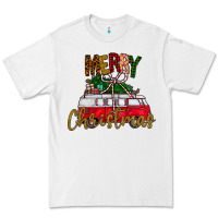 White merry christmas Premium Tee - CowhideDigitalArt