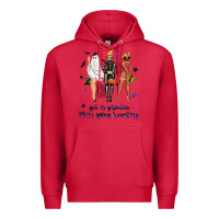 Cardinal Get in ghoulies were going haunting Premium Hoodie - NancyCooperArtShop