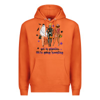 Carrot Get in ghoulies were going haunting Premium Hoodie - NancyCooperArtShop