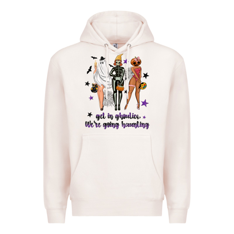 Get In Ghoulies Were Going Haunting Premium Hoodie by NancyCooperArtShop | Teevron