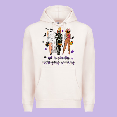 Get In Ghoulies Were Going Haunting Premium Hoodie Designed By Nancycooperartshop