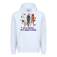 White Get in ghoulies were going haunting Premium Hoodie - NancyCooperArtShop
