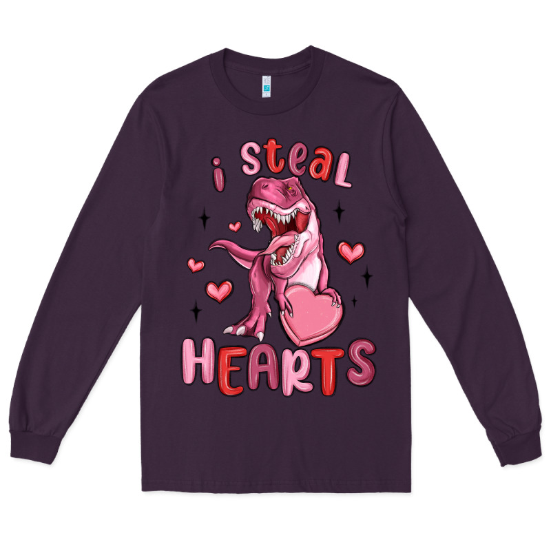 I Steal Hearts Long Sleeve Tee by MaliasSmallBusiness | Teevron
