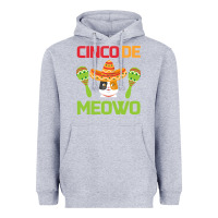 Heather Grey Cinco De Meow Heavyweight Hoodie - Bettercallsaul