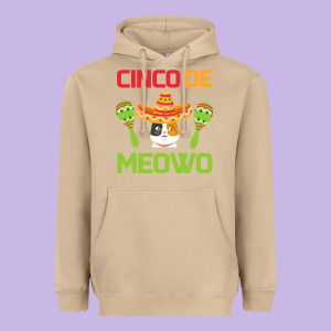 Cinco De Meow Heavyweight Hoodie Designed By Bettercallsaul