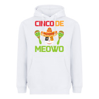 White Cinco De Meow Heavyweight Hoodie - Bettercallsaul