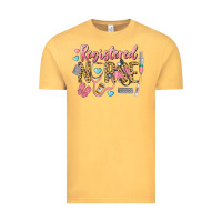 Vintage Mustard Registered Nurse Vintage Tee - LillyAllenDesigns