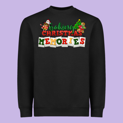 Baking Christmas Memories Heavyweight Sweatshirt Designed By Nancycooperartshop