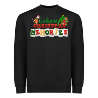 Black Baking Christmas memories Heavyweight Sweatshirt - NancyCooperArtShop