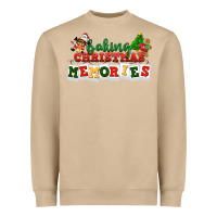 Mushroom Baking Christmas memories Heavyweight Sweatshirt - NancyCooperArtShop