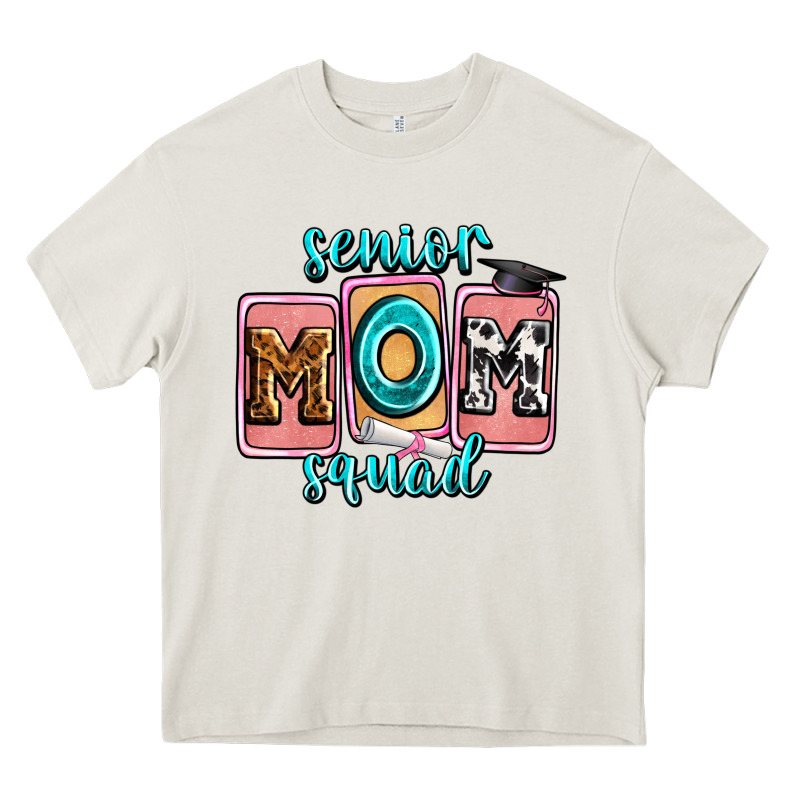 Senior Mom Squad Heavy Core Tee by Zillion Design Studio | Teevron