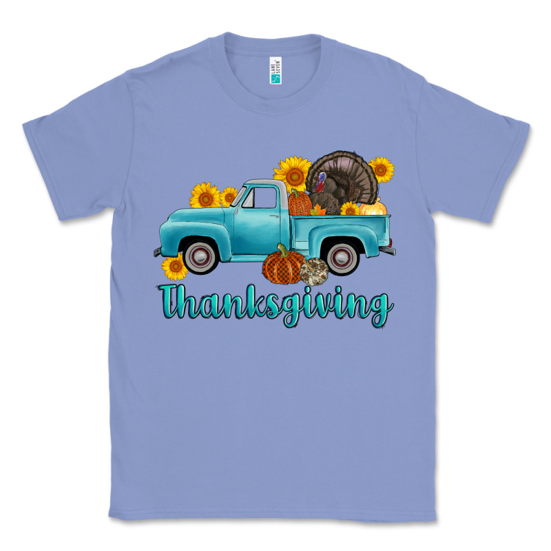 Thanksgiving Truck Turkey Classic Tee by AdoDesignShop | Teevron