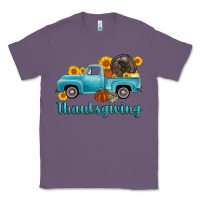 Lavender thanksgiving truck turkey Classic Tee - AdoDesignShop