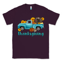 Plum thanksgiving truck turkey Classic Tee - AdoDesignShop