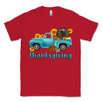 Red thanksgiving truck turkey Classic Tee - AdoDesignShop