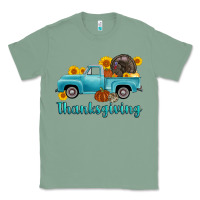 Sage thanksgiving truck turkey Classic Tee - AdoDesignShop