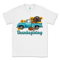 White thanksgiving truck turkey Classic Tee - AdoDesignShop