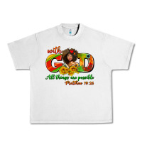 Lunar Rock with god all things are possible juneteenth Urban Heavy Tee - AdoDesignShop
