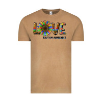 Vintage Camel love sunflower autism awareness Vintage Tee - BarkalooDesign