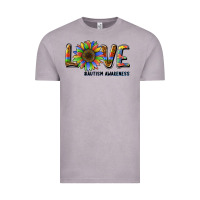 Love Sunflower Autism Awareness Vintage Tee | Teevron