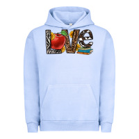 Pigment Grape Ice love teacher Urban Hoodie - OliviaCreatesArt