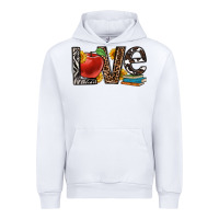 White love teacher Urban Hoodie - OliviaCreatesArt