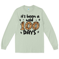 Matcha its been a wild 100 days Long Sleeve Tee - MaliasSmallBusiness