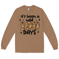 Toasted Coconut its been a wild 100 days Long Sleeve Tee - MaliasSmallBusiness