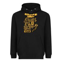 Black Let your Faith Be Bigger than your fear Heavyweight Hoodie - Bettercallsaul