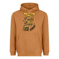 Let Your Faith Be Bigger Than Your Fear Heavyweight Hoodie | Teevron